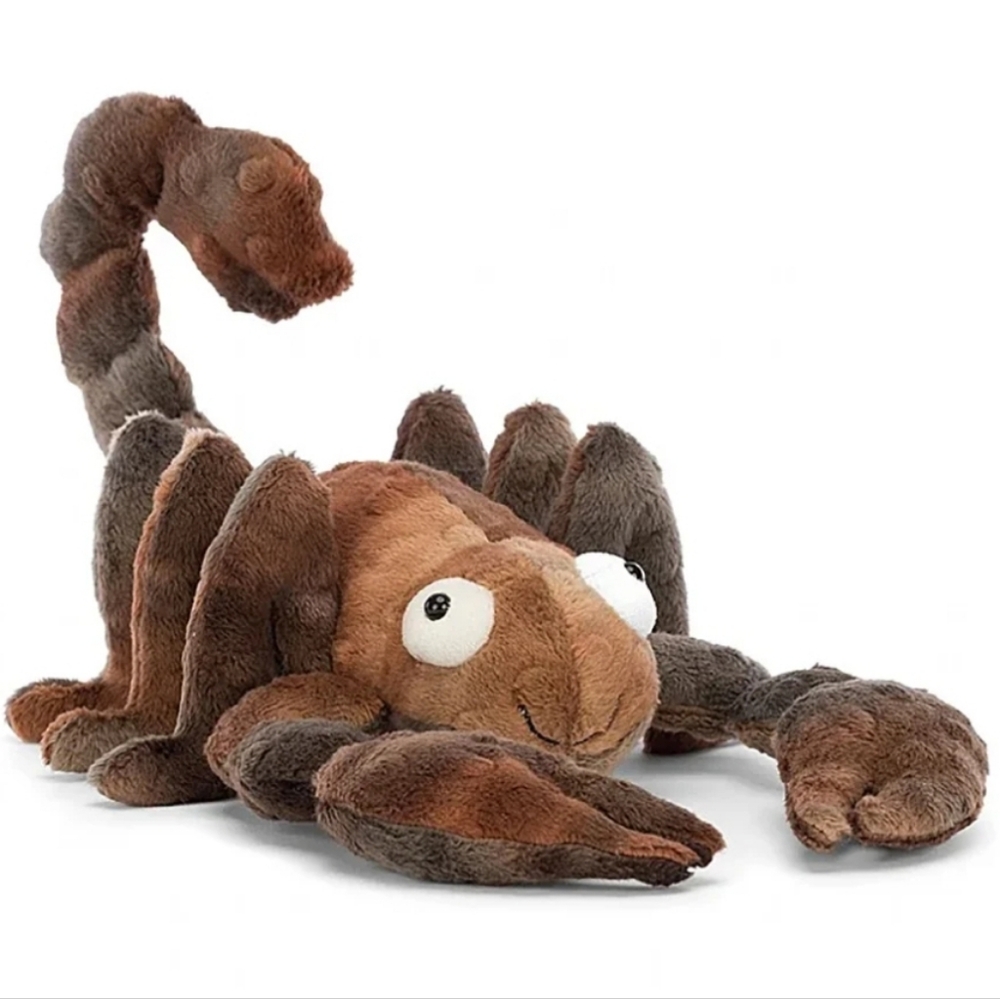 Jellycat Simon Scorpion 🦂  3x7x13.8" Soft and Plush NWT